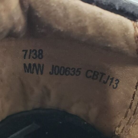 Bolo Women's Brown Leather Slip-on, Size 7 (38) - Picture 7 of 10